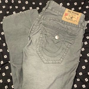 Perfect True Religion Grey Jeans size 32
